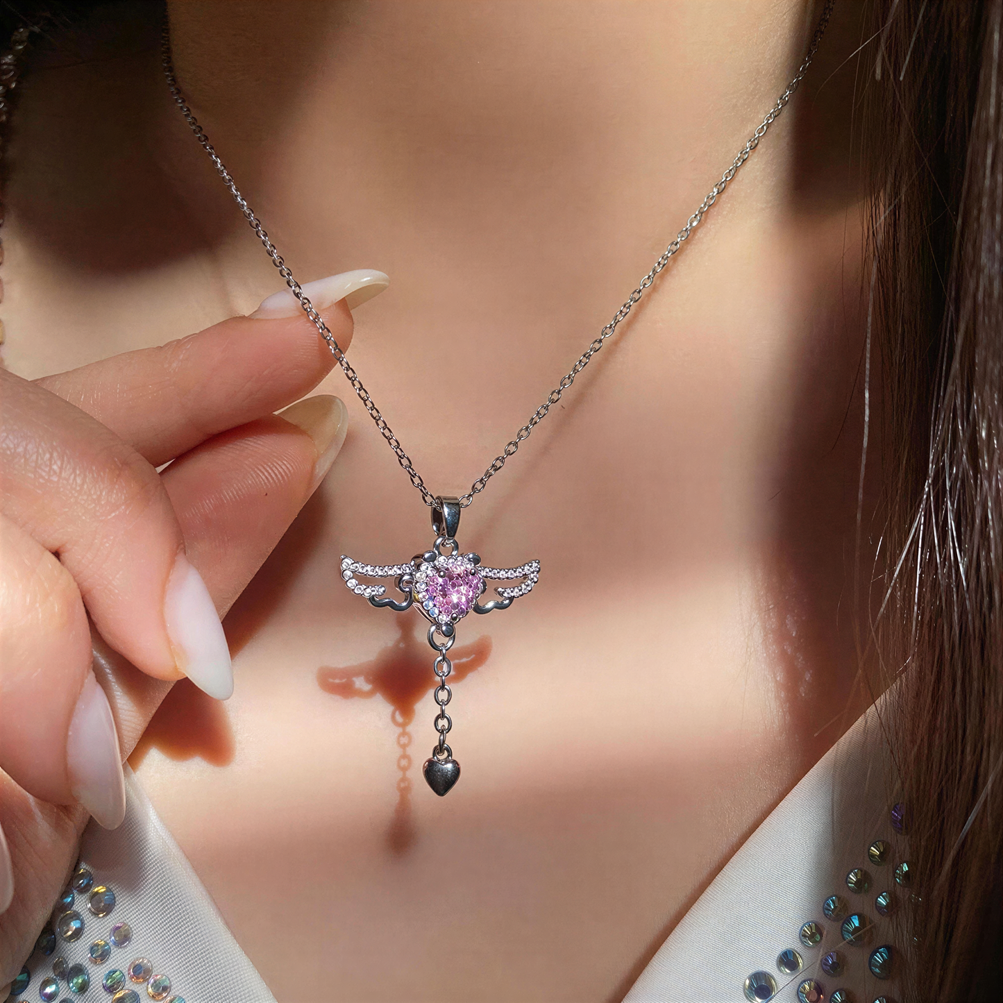 Collana in Argento "Angelo Custode"